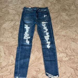 American eagle skinny jeans size 8